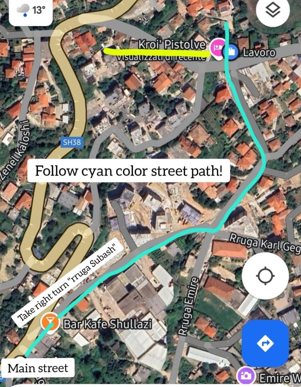 Kroi'Pistolve Krujë المظهر الخارجي الصورة